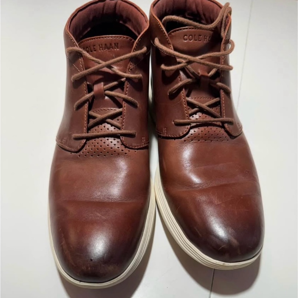 Cole Haan Men's Chukka Boots in Rich Brown